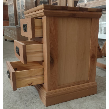 French Oak : Tủ 3 Ngăn Kéo Gỗ Sồi